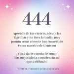 El profundo significado espiritual detrás del número 444.