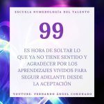 El profundo significado espiritual detrás del número 99.